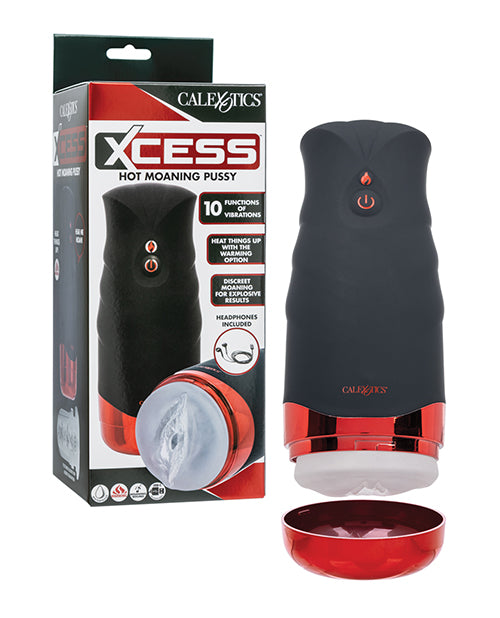 Xcess Hot Moaning Pussy – Hygienic Cleansing System > Sex Toys For Men > Masturbators > Vibrating Main image