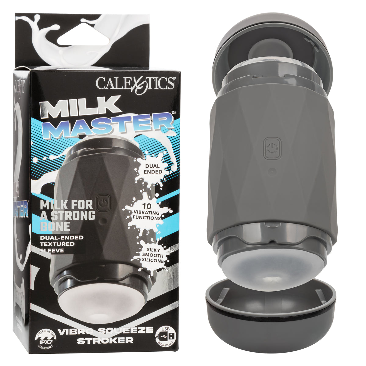 Milk Master Vibro Squeeze Stroker Default Title Strokers - Auto