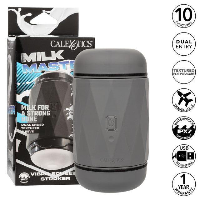 Calexotics Milk Master™ Vibro Squeeze Pussy Stroker