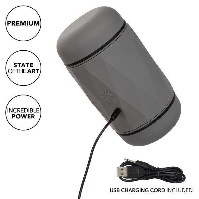 Milk Master Vibro Squeeze Pussy Stroker Dual Ended Masturbator > Sex Toys For Men > Masturbators > Vibrating