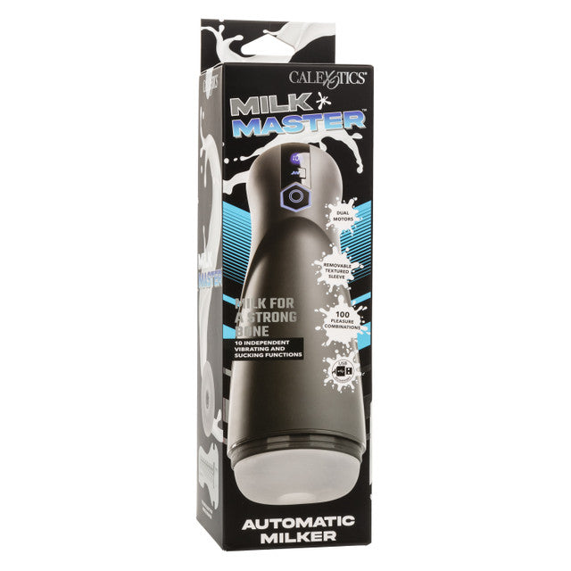 Milk Master Automatic Milker – Rechargeable Masturbator with Suction and Vibration > Sex Toys For Men > Masturbators > Vibrating