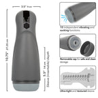 Milk Master Automatic Milker – Rechargeable Masturbator with Suction and Vibration > Sex Toys For Men > Masturbators > Vibrating