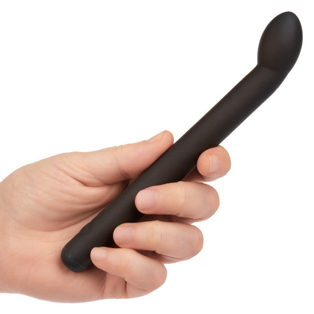 Dr. Joel Kaplan Black Silicone Prostate Massager with 10 Vibration Speeds and Charging > Anal Range > Prostate Plugs