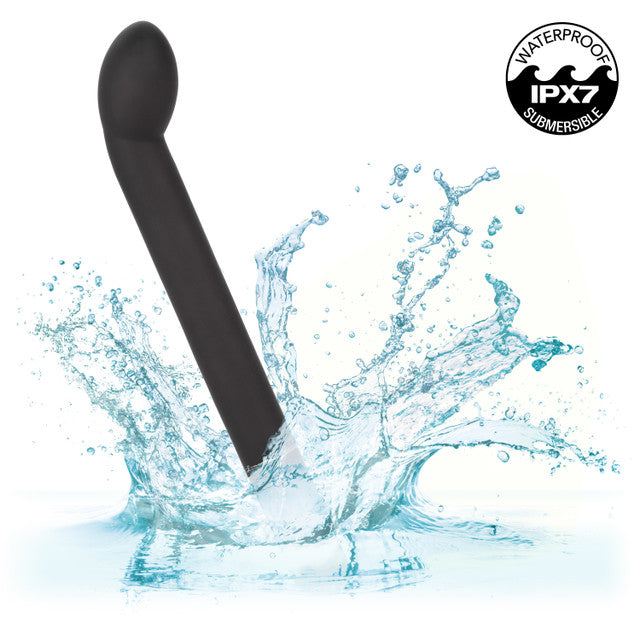 Dr. Joel Kaplan Black Silicone Prostate Massager with 10 Vibration Speeds and Charging > Anal Range > Prostate Plugs