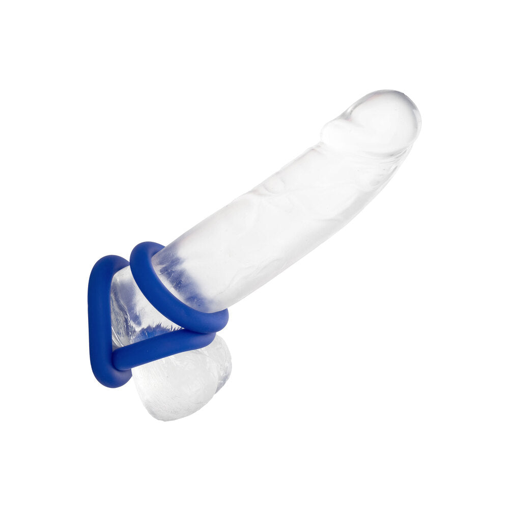 Admiral Universal Cock Ring Set – Gradual Size Silicone Rings Set Secondary image