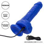 Admiral 7 Inch Vibrating Sailor Soft Liquid Silicone Dong with Suction Cup Base and Battery > Vibrators > Realistic Vibrators