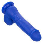 Admiral 8 Inch Vibrating Captain Blue Liquid Silicone Dong with Suction Cup and 10 Vibration Functions > Vibrators > Realistic Vibrators
