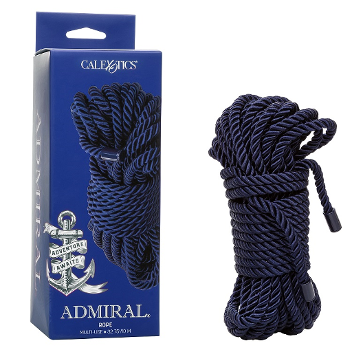 Admiral Rope 32.75 Feet / 10 Meters Navy Blue Multi-Purpose Body-Safe Rope Secondary image