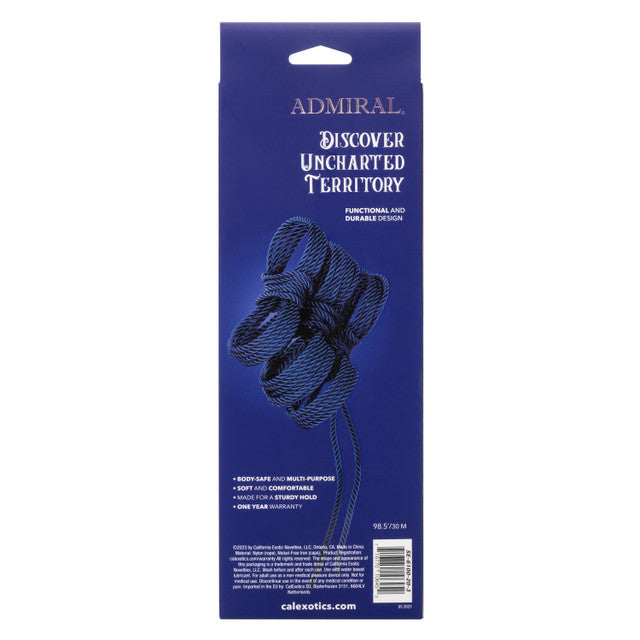Admiral Rope 98.5' / 30m Navy Blue Multi-Purpose Bondage Rope > Bondage Gear > Rope