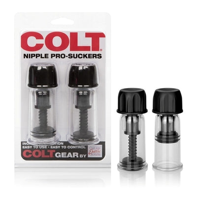 Colt Nipple Pro-Suckers Adjustable Black Pleasure Devices Default Title Nipple Suckers