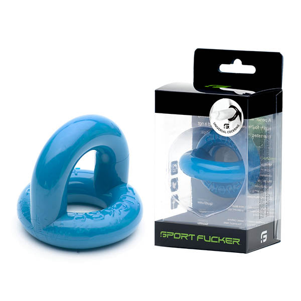 Sport Fucker Universal Fit – Tpr Cock And Ball Ring Blue > Cock Ring > Sling Main image