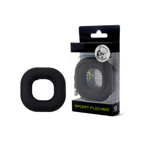Sport Fucker Big Boner Ring - Cock & Ball Ring Black COCK RINGS