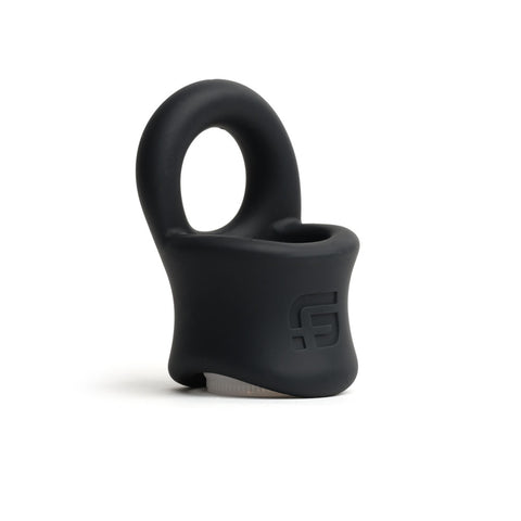 Sport Fucker Baller Ring - Cock Ring and Ball Stretcher - Black COCK RINGS Sling
