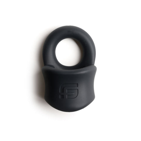 Sport Fucker Baller Ring - Cock Ring and Ball Stretcher - Black COCK RINGS Sling