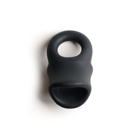 Sport Fucker Baller Ring - Cock Ring and Ball Stretcher - Black COCK RINGS Sling