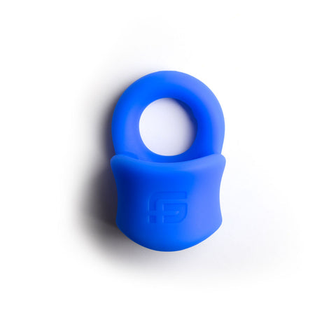 Sport Fucker Baller Ring - Cock Ring and Ball Stretcher - Blue COCK RINGS Sling