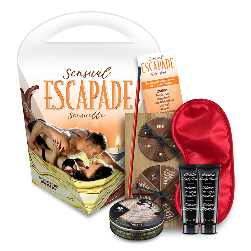 Sensual Escapade Surprise Bag - Adult Novelties Surprise Bag - 6 Piece Kit Default Title KITS