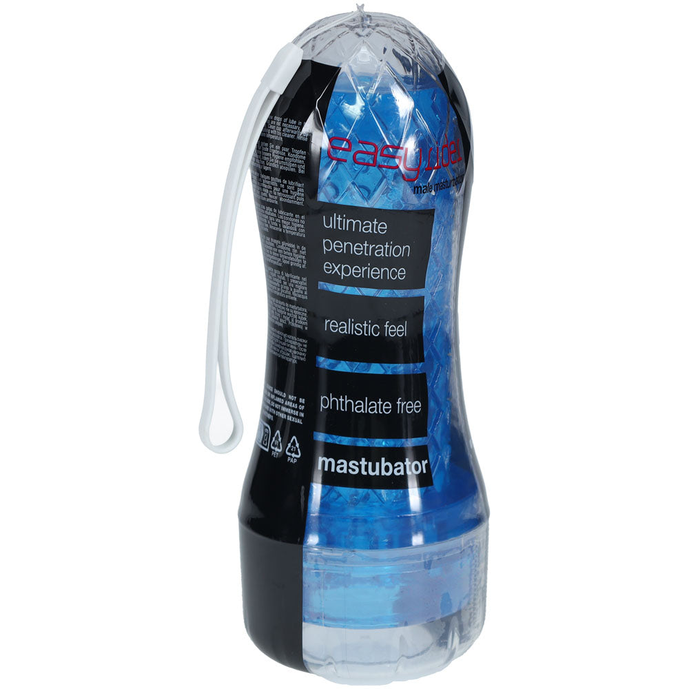 SHOTS Easy Rider - Blue Compact Masturbator > Sex Toys For Men > Masturbators > Manual