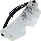 Ouch Florence Collection Bonded Leather Blindfold Sensual Intimacy Accessory > Bondage Gear > Blindfolds