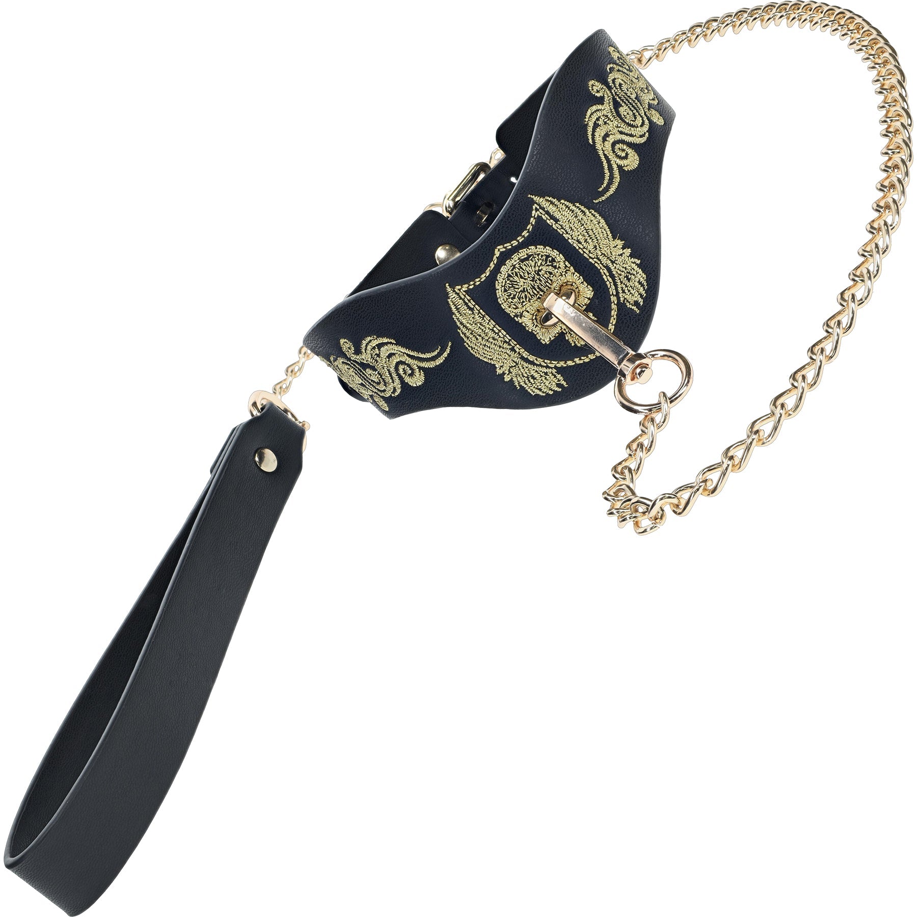 Ouch! London Collection Collar With Leash Main image