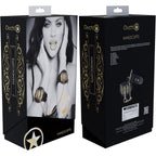 Ouch London Collection Handcuffs with Black PU Leather and Iridescent Hardware > Bondage Gear > Restraints