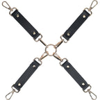 Ouch London Collection Hogtie Connectors PU Leather with Iridescent Hardware > Bondage Gear > Restraints