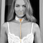 Ouch Florence Collection Collar with Leash Set > Bondage Gear > Collars & Leashes
