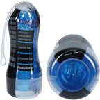 SHOTS Easy Rider - Blue Compact Masturbator Blue > Sex Toys For Men > Masturbators > Manual