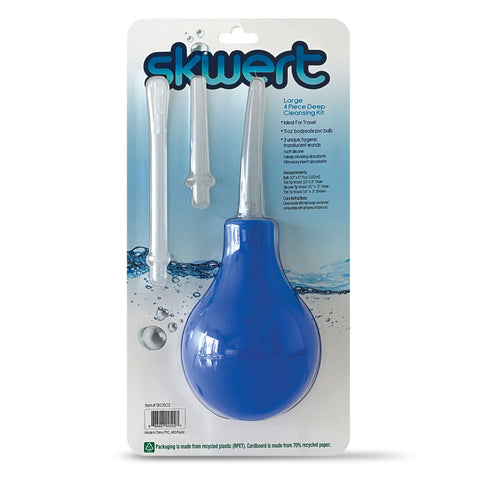Skwert Medium 11 oz Douche Kit for Travel Hygiene Douches