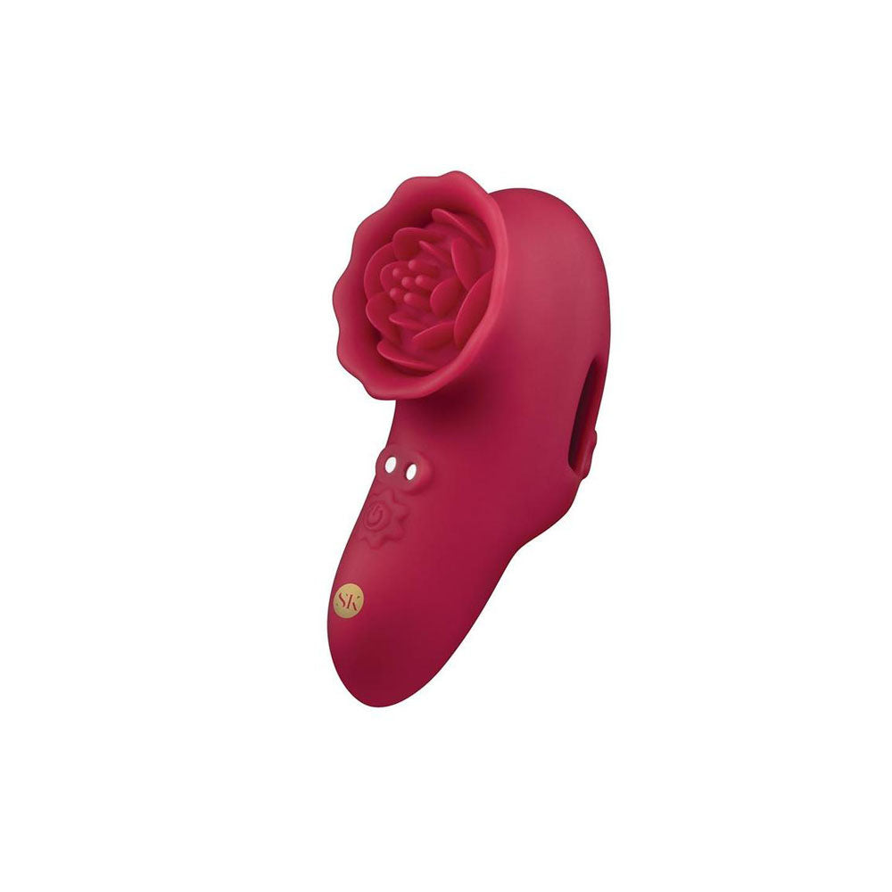 Secret Kisses Rosegasm Playful Petal – USB Rechargeable Finger Stimulator > Vibrators > Finger Vibrators Main image