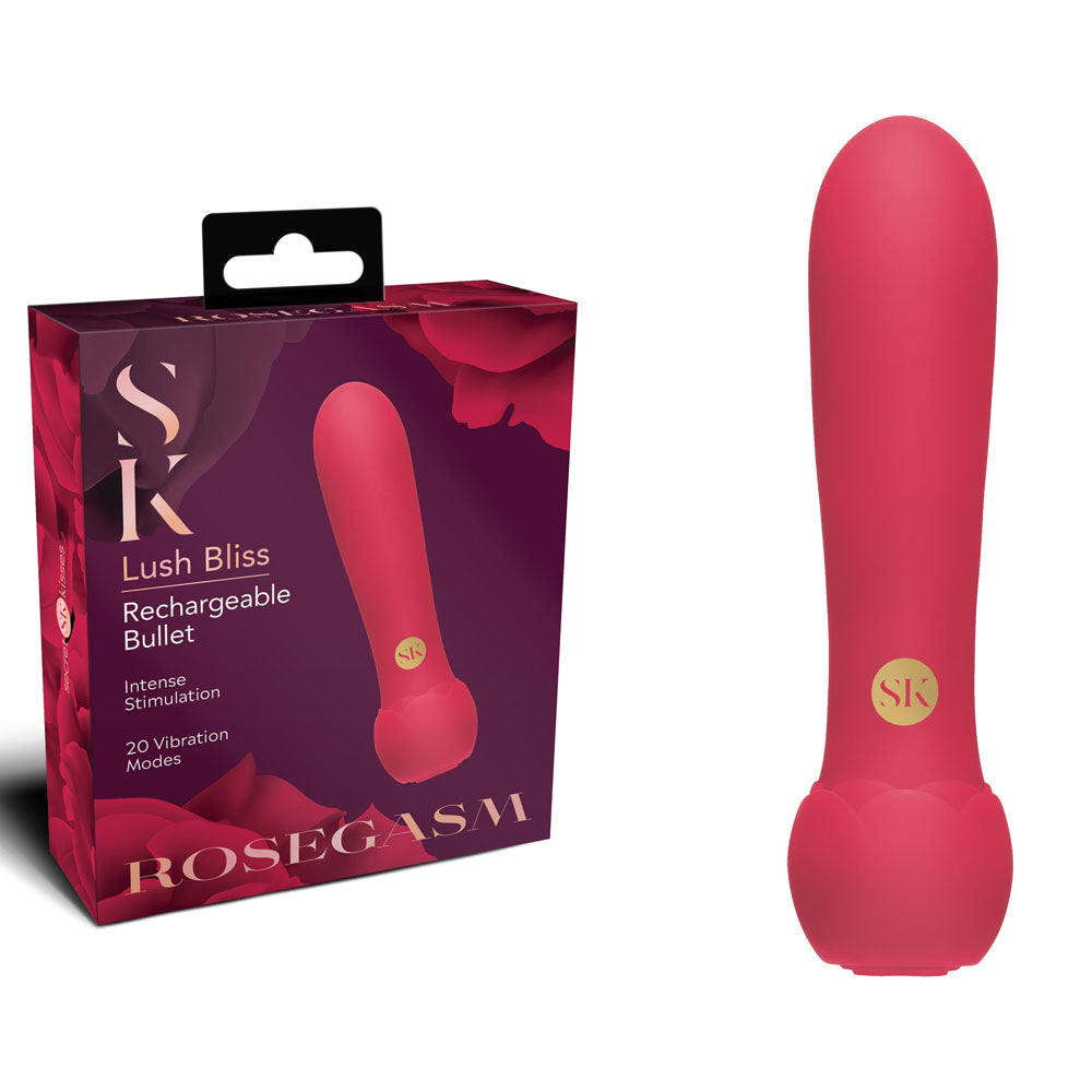 Rosegasm Lush Bliss – Bullet Vibrator Default Title > Sex Toys For Ladies > Clitoral Vibrators and Stimulators Main image