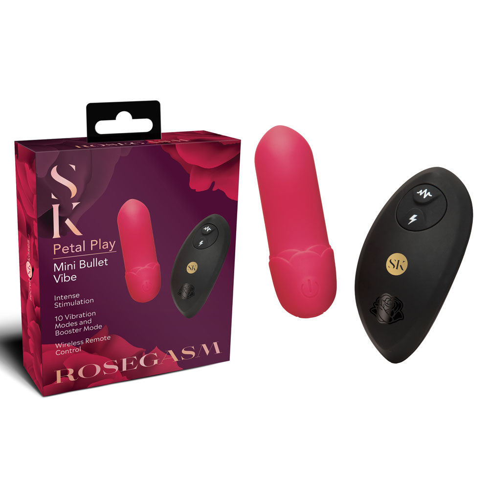 Rosegasm Petal Play Mini Bullet Vibe – Compact Bullet Vibrator Secondary image