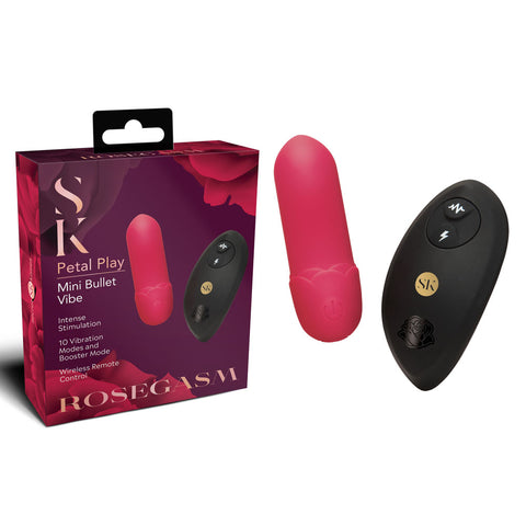 Rosegasm Petal Play Mini Bullet Vibe – Compact Bullet Vibrator Default Title > Sex Toys For Ladies > Clitoral Vibrators and Stimulators