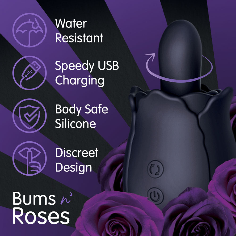 Skins Rose Buddies Bum and Roses – Silicone Butt Plug > Anal Range > Anal Probes