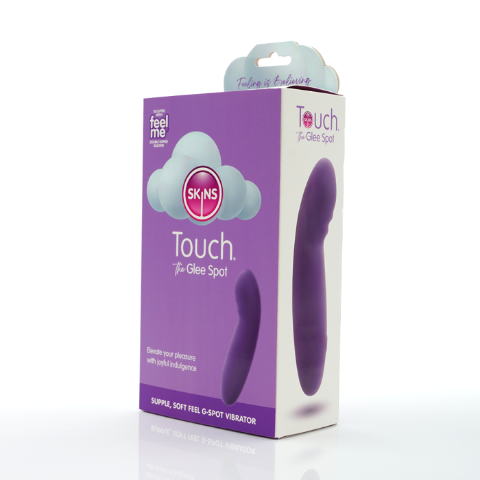 Skins Touch The Glee Spot 155mm Silicone Rechargeable Vibrator > Sex Toys For Ladies > G-Spot Vibrators