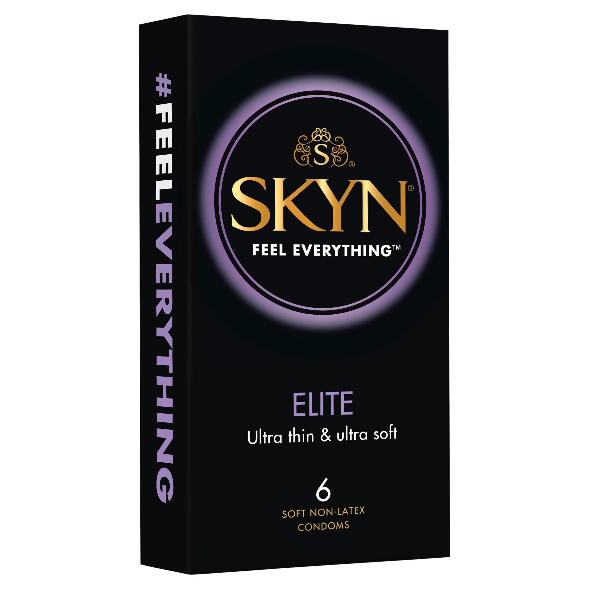 Skyn Elite Ultra Thin Non-Latex Condom – Ultra Soft Natural Feeling 6. Pack > Essentials > Condoms Main image