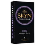 Skyn Elite Ultra Thin Non-Latex Condom – Ultra Soft Natural Feeling 6. Pack > Essentials > Condoms