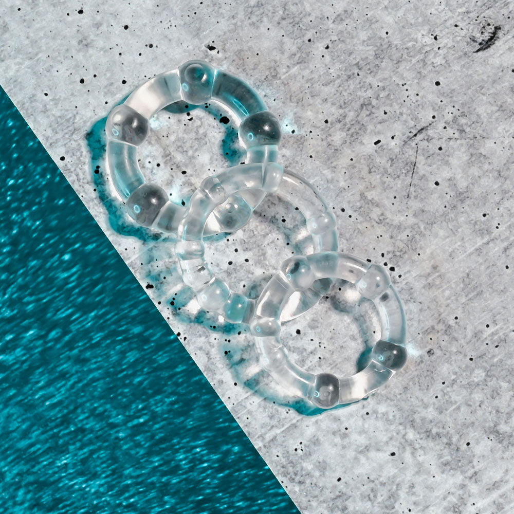 Selopa Cock Rings - Set of 3 for Enhanced Pleasure Cockrings