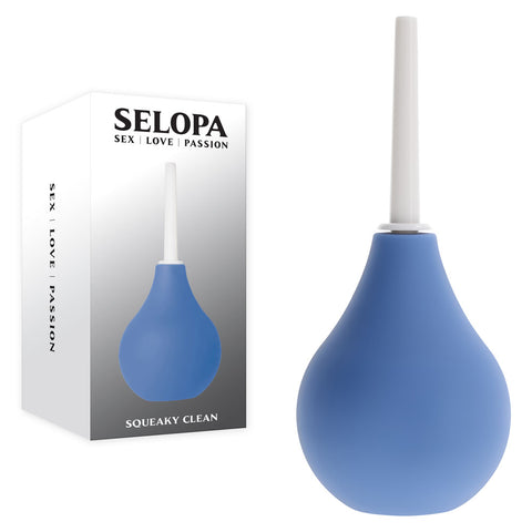 Selopa SQUEAKY CLEAN - Unisex Douche for Gentle Hygiene Blue Douches