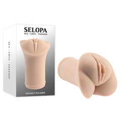 Selopa POCKET PLEASER - Light 11.9cm Soft Stroker