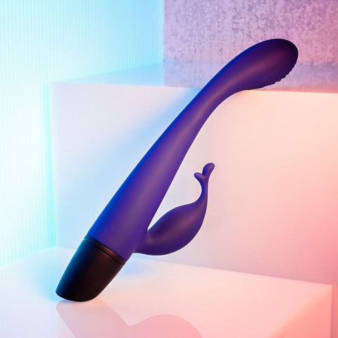Selopa Plum Passion 18.3 cm USB Rechargeable Rabbit Vibrator VIBRATORS-RABBIT