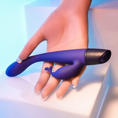Selopa Plum Passion 18.3 cm USB Rechargeable Rabbit Vibrator VIBRATORS-RABBIT