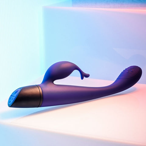 Selopa Plum Passion 18.3 cm USB Rechargeable Rabbit Vibrator VIBRATORS-RABBIT