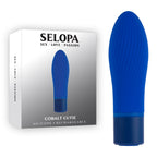 Selopa Cobalt Cutie - 4 Inch Silicone Bullet Vibrator > Vibrators > Mini Vibrators