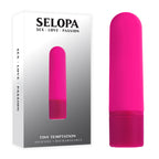 Selopa Tiny Temptation Vibrating Bullet Pink 9.2 cm > Vibrators > Mini Vibrators