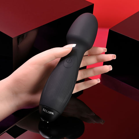 Selopa Power Trip Silicone Wand 18.8 cm Vibrating Toy Electric Massager