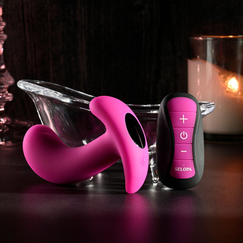 Selopa Hooking Up Remote-Control Prostate Vibe 9.5cm Prostate Tools