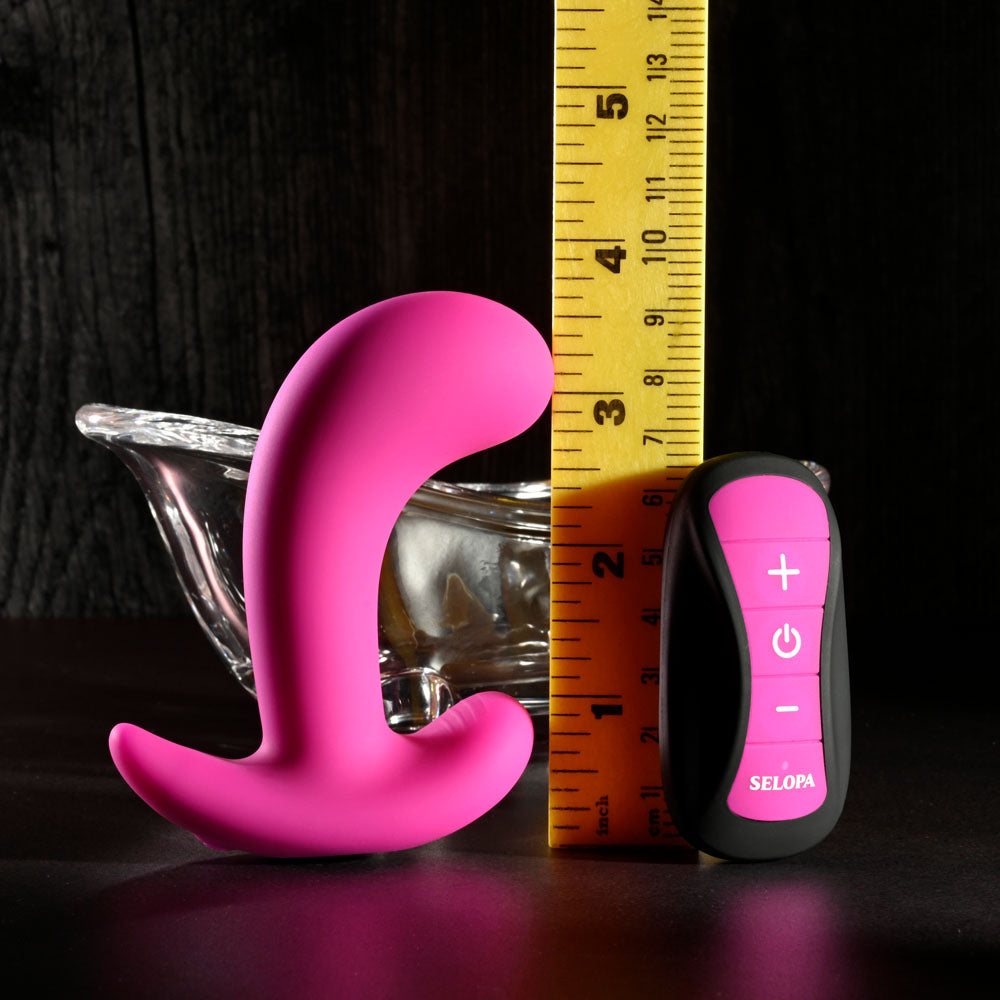 Selopa Hooking Up Remote-Control Prostate Vibe 9.5cm > Anal Range > Prostate Plugs