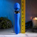 Blue Belle Double-Ended Vibrator with 7 Speeds Rechargeable > Sex Toys > Mini Massagers