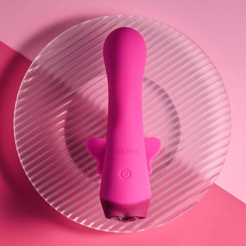 Selopa Butterfly Love - 13.8 cm USB Rechargeable Butterfly Vibrator VIBRATORS-RABBIT